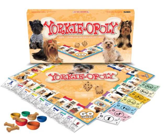 yorkie-opoly yorkshire terrier lovers game